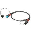 FIBERFOX EBC15 2-Channel Singlemode Fiber Optic Cable...