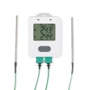 ThermaData USB-C- Thermoelement- Logger, 2-Kanal, IP67, -100 bis +1372&deg;C