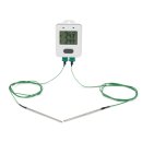 ThermaData USB-C- Thermoelement- Logger, 2-Kanal, IP67, -100 bis +1372&deg;C