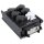 CONNEX Multicore Power Distribution Box, 1 x Harting E 16-pin (1-9) to 6 x Schuko Sockets with Hinged Cover