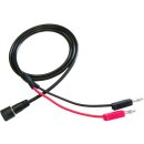 Adapter Cable, BNC to 4mm Banana Plug