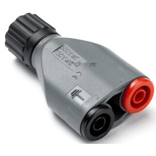 MI078 Adapter: BNC Stecker auf 4mm Buchsen, isoliert,...